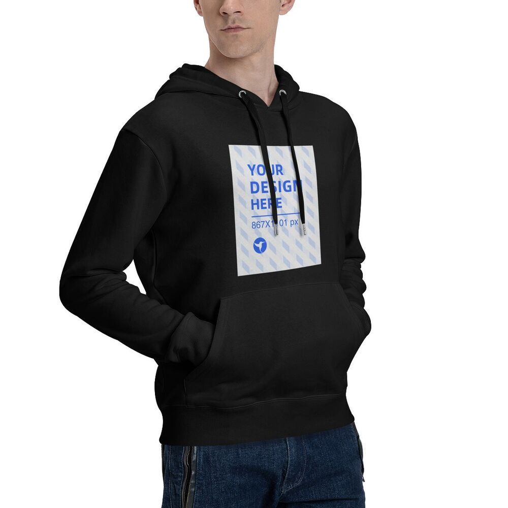 Bequemes und praktisches Sweatshirt mit Kapuze und Tasche für Herren