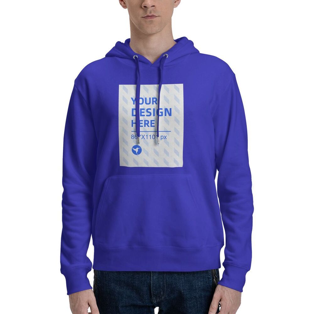 Bequemes und praktisches Sweatshirt mit Kapuze und Tasche für Herren