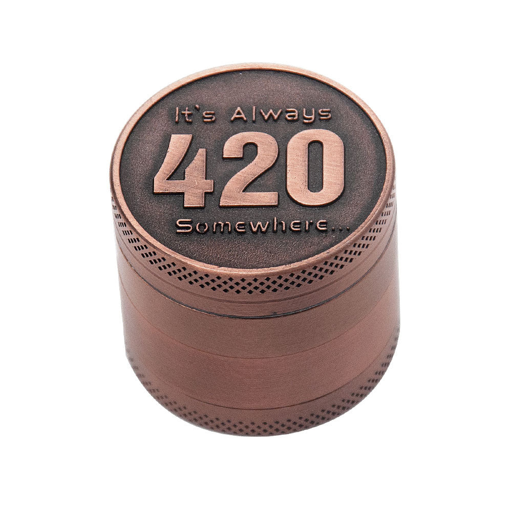 Red Copper Cigarette Grinder