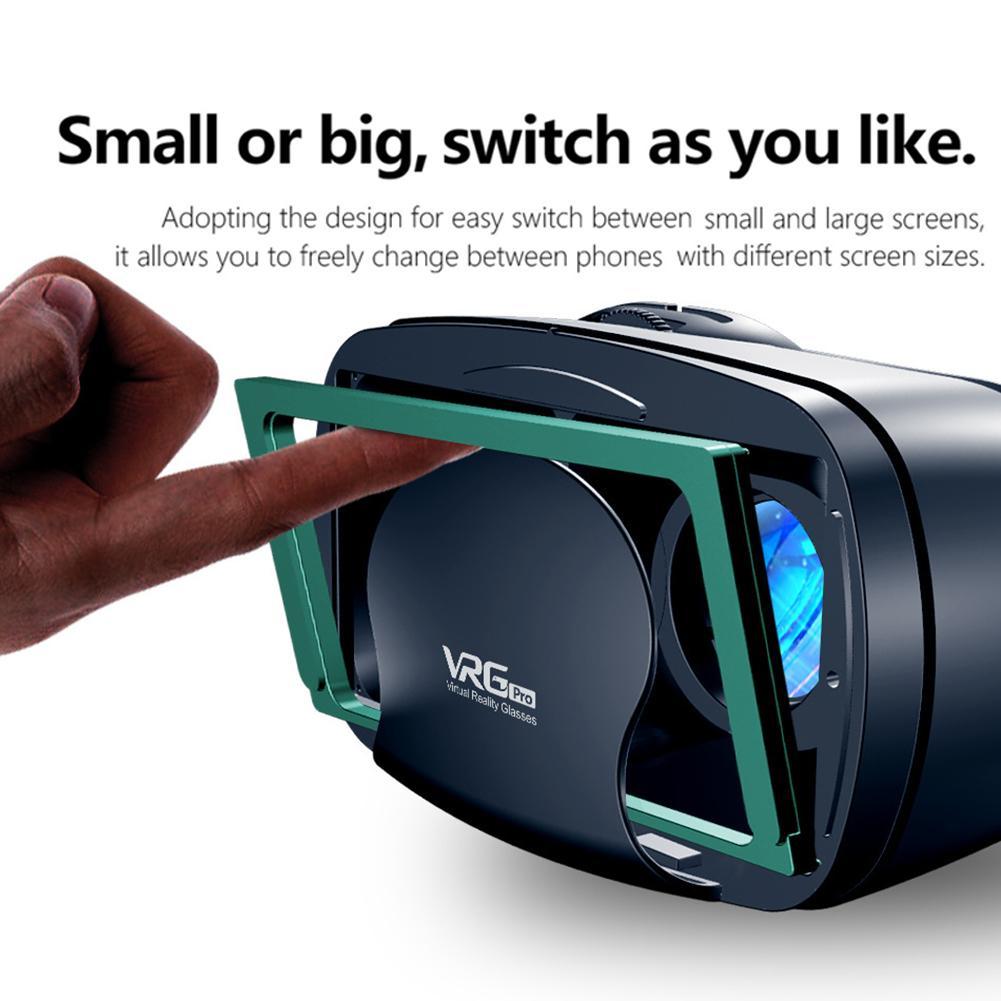 VR-Helm 3D-Brille Virtual Reality unterstützt 0-800 Myopie für Smartphone-Smartphone-Headset