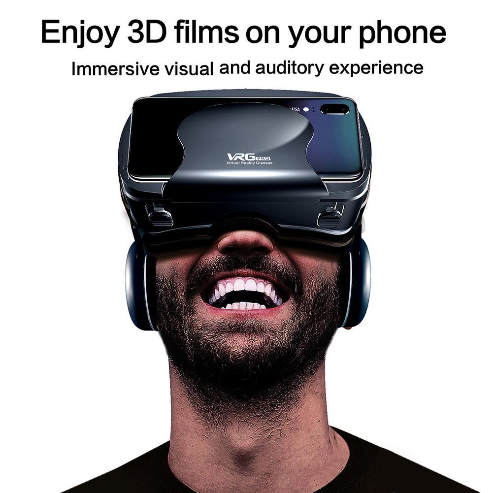 VR-Helm 3D-Brille Virtual Reality unterstützt 0-800 Myopie für Smartphone-Smartphone-Headset