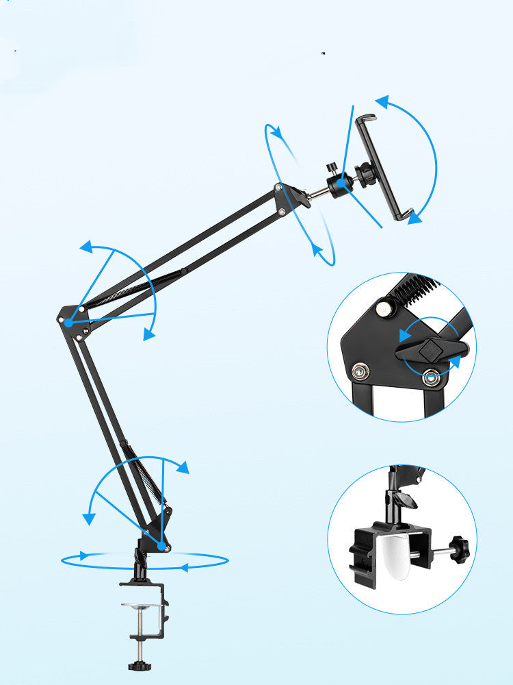 Multifunktionaler flacher Handyhalter für den Schreibtisch 