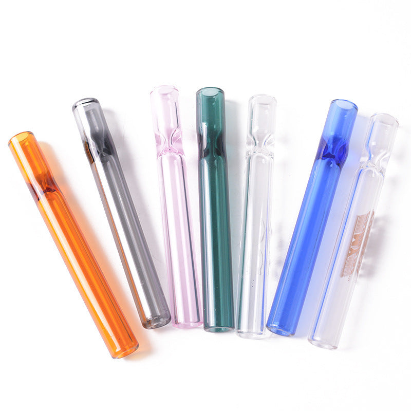 Stained Glass Smoking Pipe High Borosilicate Accessories