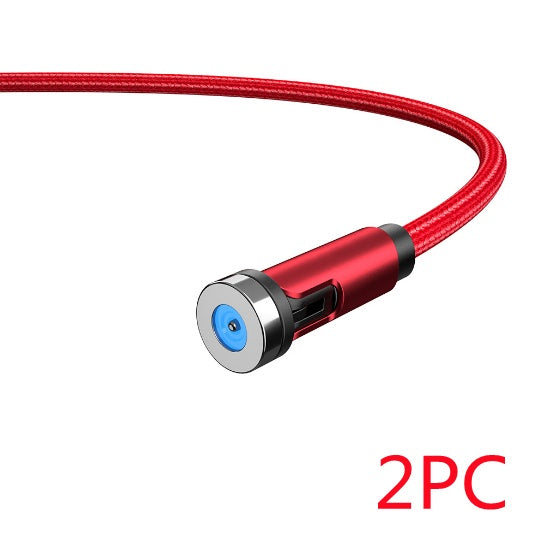 Essager Rotate Magnetkabel 360 Grad USB Typ C Ladekabel Schnelllademagnetladegerät 540 Rotate Micro Magnetkabel