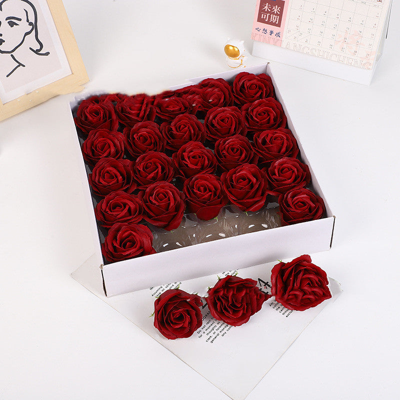 Valentine's Day Simulation Soap Flower Gift Box