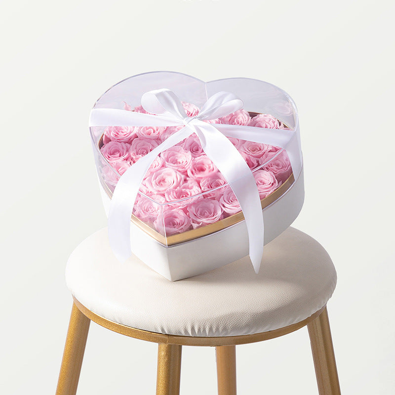 Flowers Packing Boxes Valentine's Day Transparent