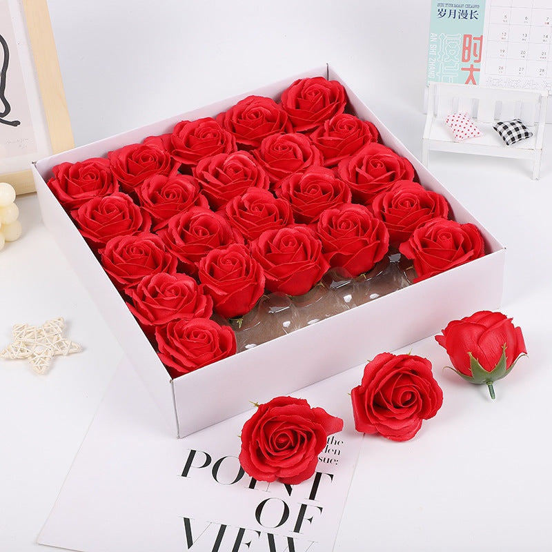 Valentine's Day Simulation Soap Flower Gift Box