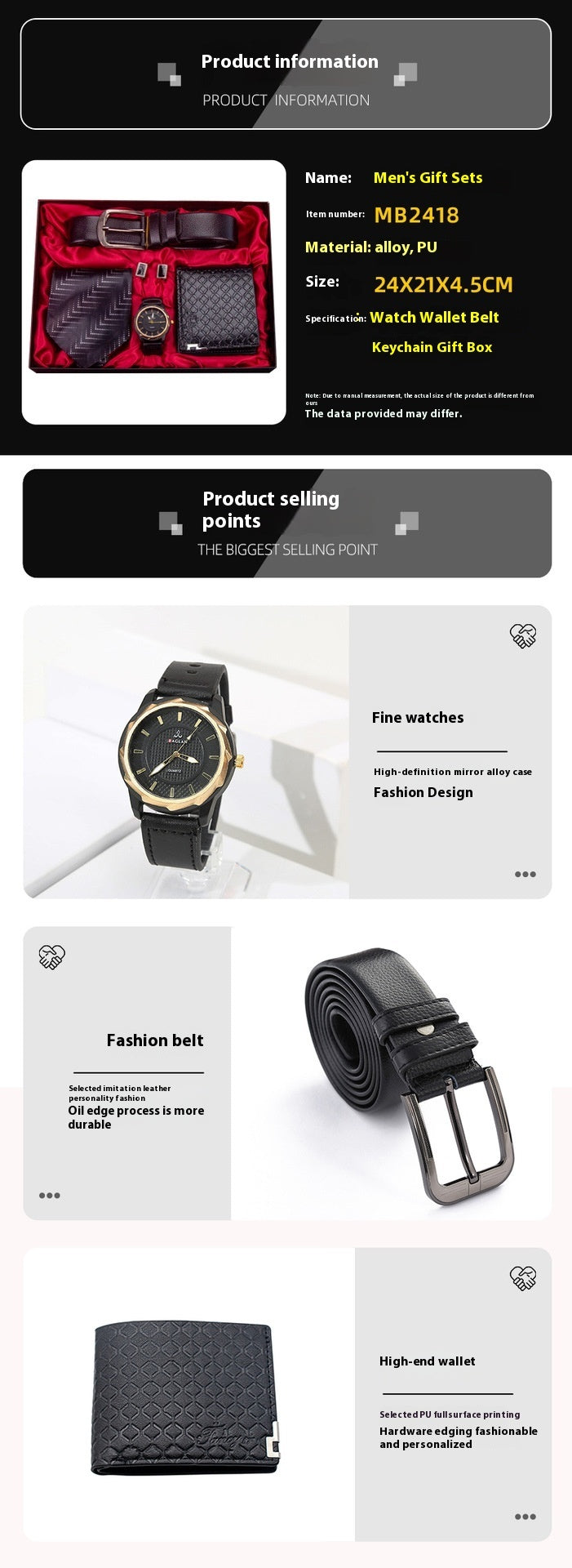 Quartz Watch Men's Teacher's Day Business Gifts Suit