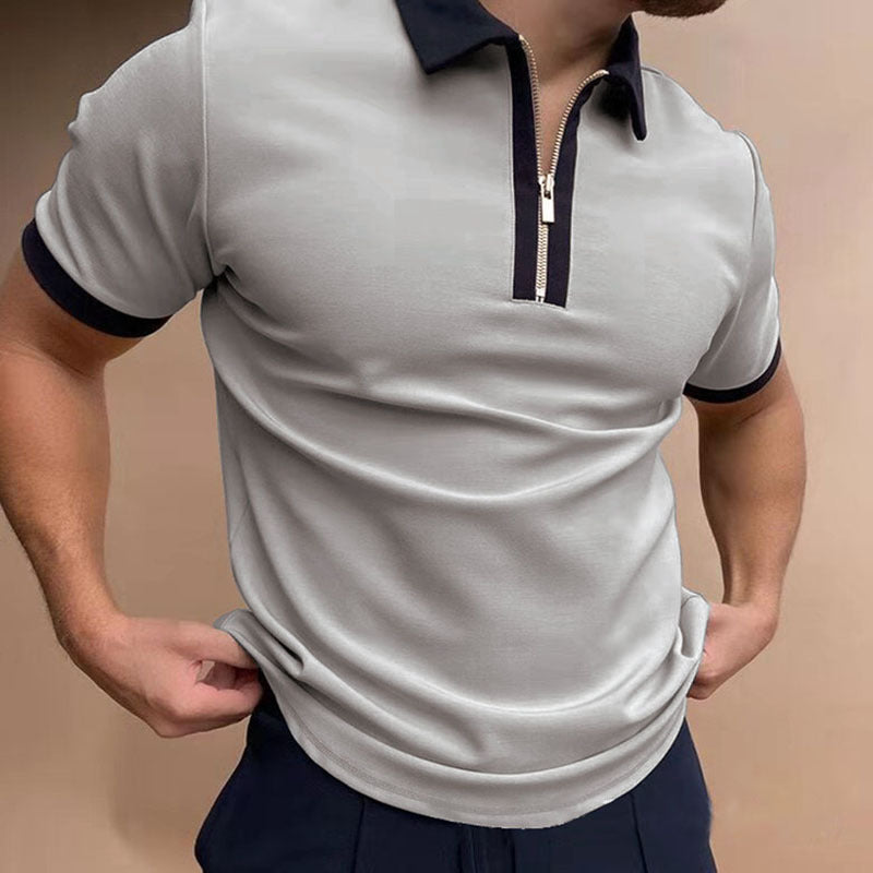 Herren Poloshirt Männer Solide Poloshirts Marke Männer Kurzarmhemd Sommerhemd Mann Kleidung