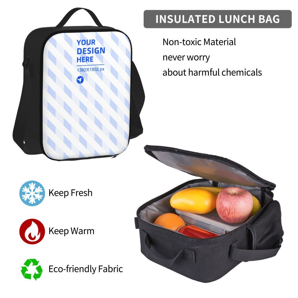 Pocket Backpack Crossbody Lunch Bag Pencil Case Set