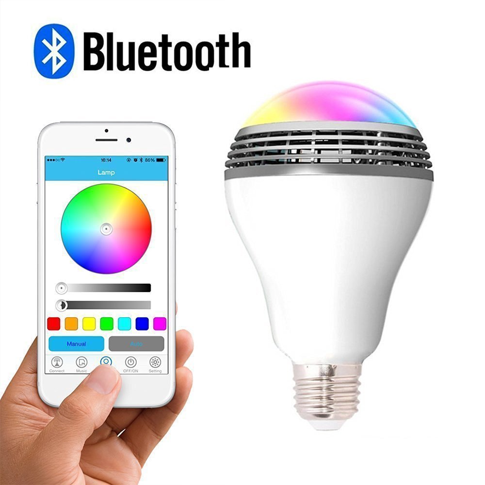 Creative Home LED pametni Bluetooth zvučnik E27 žarulja