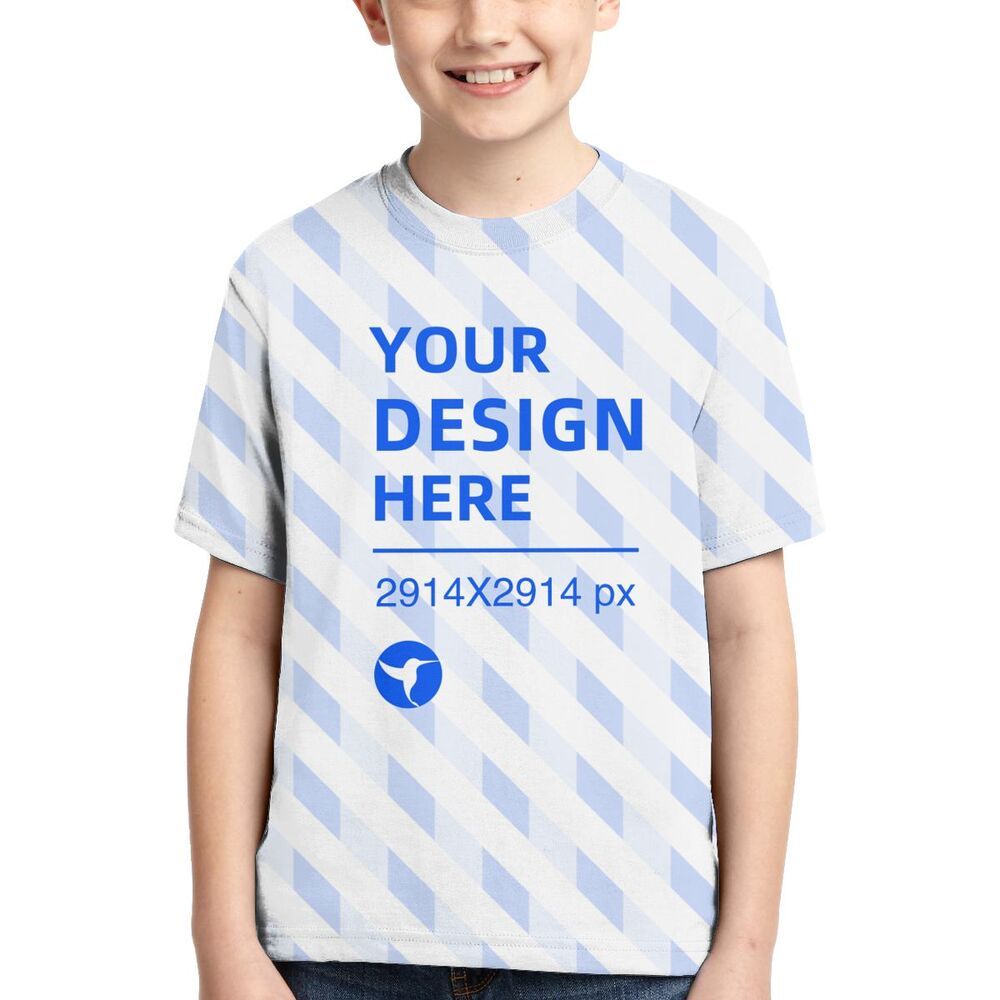 Kurzärmeliges T-Shirt für Jungen in voller Größe