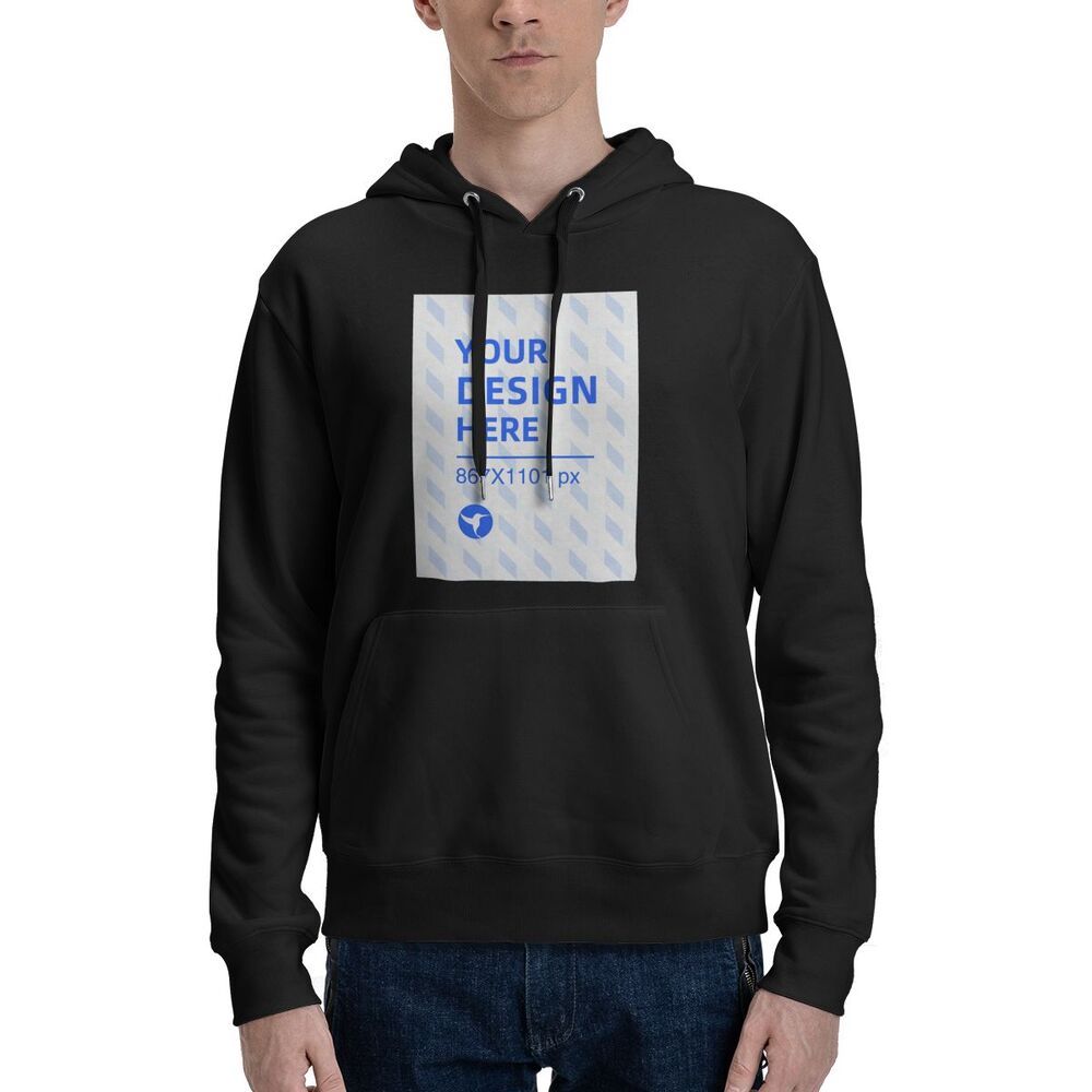 Bequemes und praktisches Sweatshirt mit Kapuze und Tasche für Herren